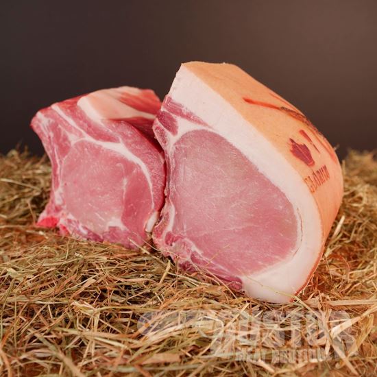 glorius varken, varkenskotelet, cote de porc en ligne, porc glorius, porc nourri aux herbes