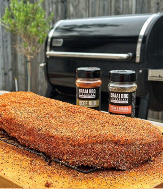 Brisket sur un Fumoir